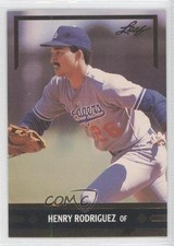 1991 Leaf Gold Leaf Rookies Bonus Henry Rodriguez #BC8 1f0