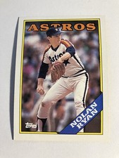 Nolan Ryan 1988 Topps #250 Houston Astros HOF