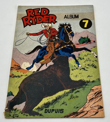 RED RYDER Album n°7 par Fred Harman - EO Dupuis 1955 - BE+ - Imagen 1 de 5