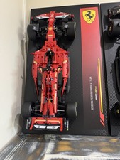 LEGO Technic Ferrari SF-24 F1 Car Wall Display 42207, Carbon Fibre Style