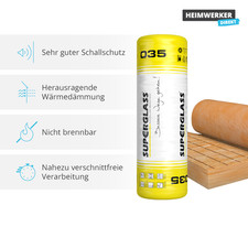 URSA Klemmfilz GEO Plus WLS 032 Glaswolle Dachdämmung URSA Klemmfilz GEO Plus WLS 032 Glaswolle Dachdämmung
