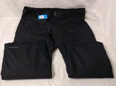 Columbia Bugaboo Omni-Heat Omni-Tech Pants Women's Size 3X/R Extended Black NWT