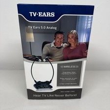 TV Ears 5.0 Analog Wireless Voice Clarifying Headset System 11641 