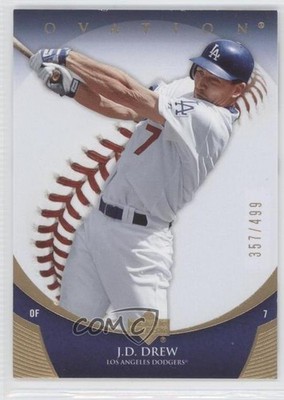 2006 Upper Deck Ovation Gold 357/499 JD Drew #31 0b2