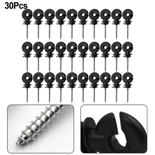 Premium Electric Fence Insulators For Strong And Safe Wire Connections New Parts - Picture 1 of 12