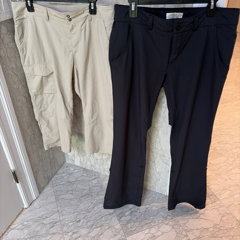 Women’s Jackson Hole Mountain Khakis Size 12  Columbia Size 12 Set Of 2