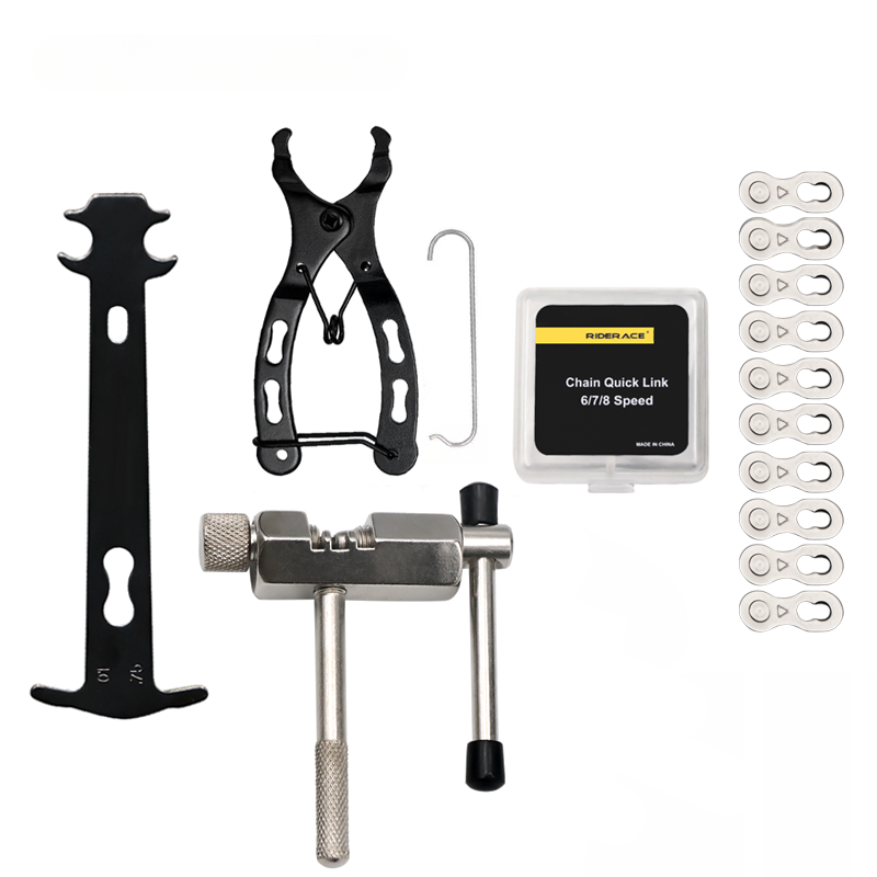 Bicycle Repair Tool Set Wear Checker Speed Joint Buckle Chain Link Pliers Chain