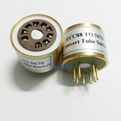 Amptata 6922 ECC88 To 6SN7 6SL7 CV181 6N8P Vacuum Tube Adapter Socket Converter – Made In China - View #2