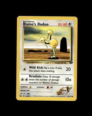 Pokémon Cards Gym Challenge & Gym Heroes: Choose Your Card! LP/NM WOTC Holo
