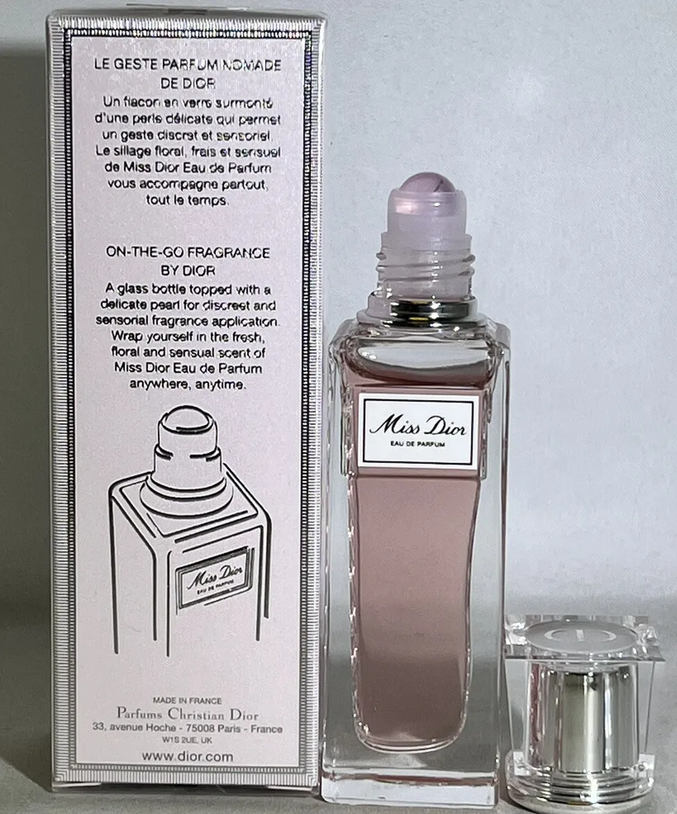 Dior Miss Roller-Pearl Eau de Parfum Roll-on pour Femme - 20 ml - INCI  Beauty