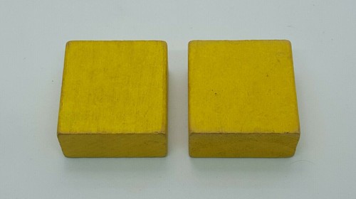 Vintage Colored Wood Building Block Toys - Picture 5 of 6