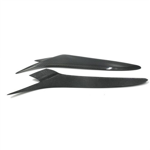 Carbon Fiber Headlight Cover Eyebrows Eyelid Trim Sticker For Mazda RX-8 - Picture 8 of 12