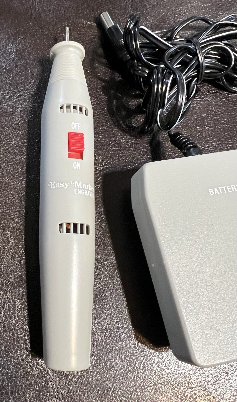 Easy Marker Engraver Portable Battery Operated Engraves Ornaments Glass Metal