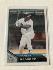 2011 Topps Lineage Cloth Stickers Hanley Ramirez #TCS9