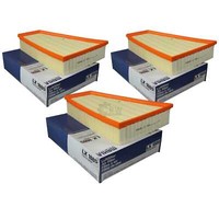 3X Mahle / Knecht Luftfilter Filter LX 1885 Air