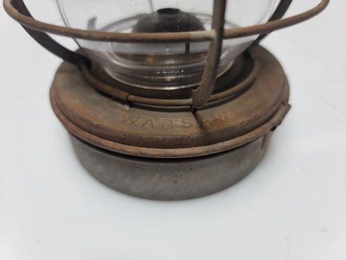 Vintage Laterne Embury Warschau NY Superior batteriebetrieben SELTEN c1920 - Bild 8 von 11