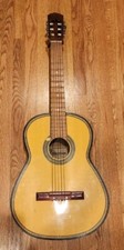Vintage Franciscan Classical Acoustic Guitar Made In Korea No Model Number