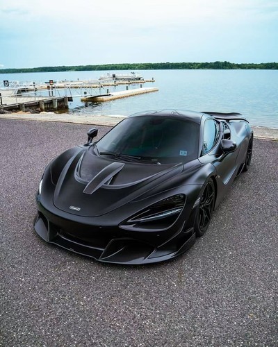 Kit de cubierta de capucha capó de fibra de carbono para Mclaren 720s 2017-2021 - Imagen 3 de 4
