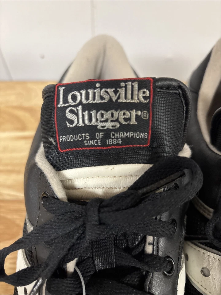 Botines Louisville Slugger vintage para hombre talla 10,5 con etiquetas hechos en campeón de Corea Foto 4 de 4