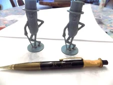 VINTAGE MR. PEANUT MEMORABILIA SALT/PEPPER SHAKERS, MECHANICAL PENCIL