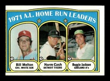 1972 Topps #90 AL Home Run Leaders EX *z3