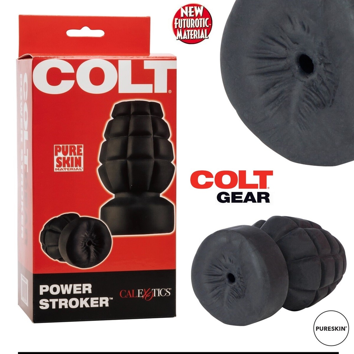 COLT Power Stroker MALE MASTURBATOR Hand Job Sex Toys for Men TIGHT +  STRETCHY