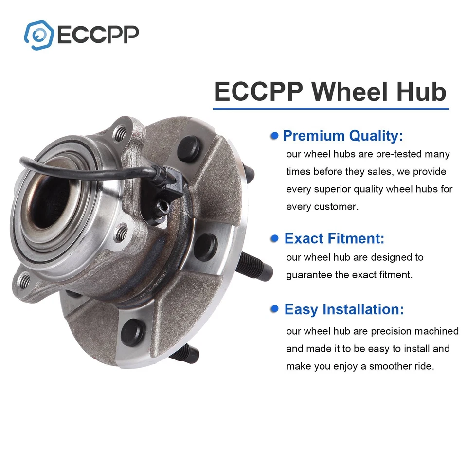 2P Wheel Hub Bearing Rear For Chevy Equinox 2005-2006 Saturn Vue 2002-2007 w/ABS - Image 3 of 4