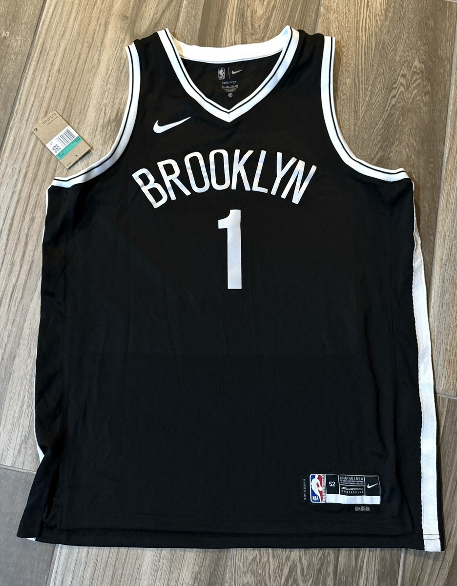 Mikal Bridges Signed Brooklyn Nets Jersey Suns Villanova Champ NBA