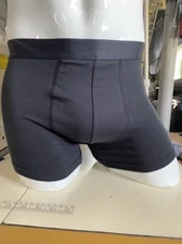 Pack of 3 Mens Black/Multicoloured Underwear Mixed Cotton TRUNKS Boxers