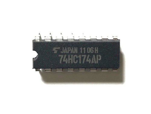 10PCS Toshiba 74HC174AP 74HC174 Hex D-Type Flip-Flops With Clear - New ...