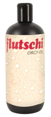 Flutschi Orgy-Oil - verführerisches Massage-Öl für Frauen und Männer, wasserlösl