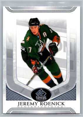 2020-21 SP Signature Edition Legends #18 Jeremy Roenick Phoenix Coyotes