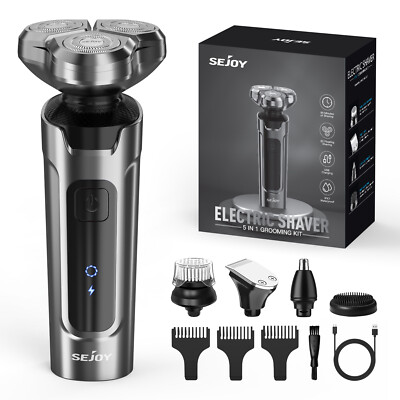 5in1 Men's Electric Shaver Nose Hair Trimmer Rechargeable