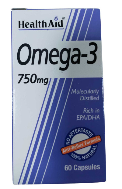 Cápsulas Healthaid Omega 3 750 Mg