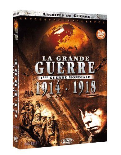 La Grande Guerre 1914 - 1918 (2 DVD) Archives de Guerre - 1 DVD - NEUF - VF