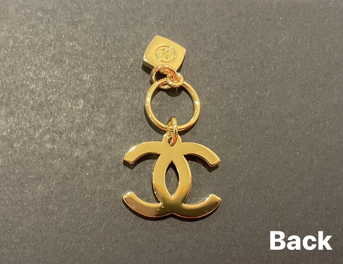 Gold chanel hotsell charm
