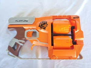 nerf zombie flipfury