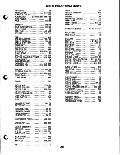 Bobcat 610 Loader Skid Steer Illustrated Parts Manual Catalog IMPROVED USB or DL - Picture 4 of 8