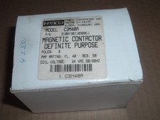 NIB Fasco Model C3M40R 3 Pole Magnetic Definite Purpose Contactor 