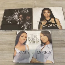 Brandy & Ray J & Monica IMPORT CD LOT Another Day in Paradise Boy Is Mine Almost