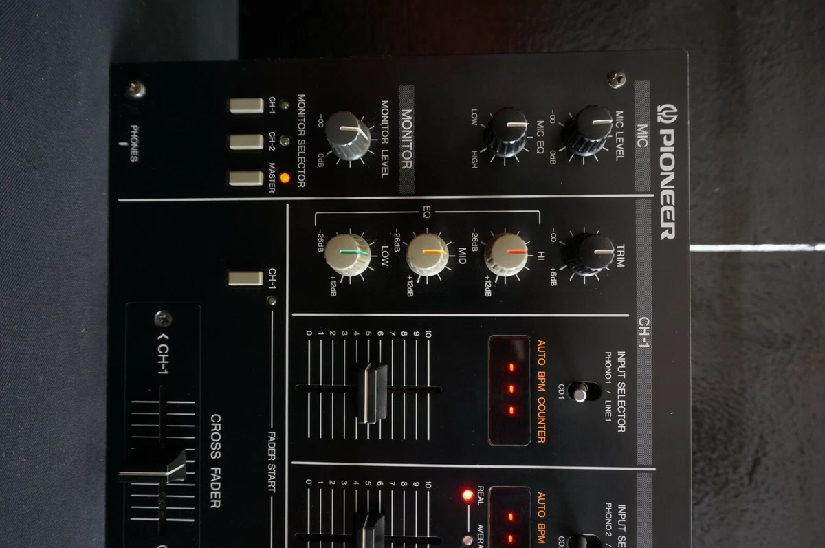 Pioneer DJM-300 Two Channel Performance DJ Mixer w/ 3-Band EQ - 100V
