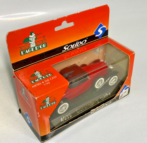 Solido Age d'or 1:43rd Scale #4035 Duesenberg Spider - Picture 2 of 5