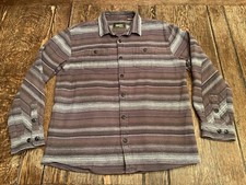 HOWLER BROS. men's XL long sleeve button up 100 cotton Flannel Shirt WOW wow