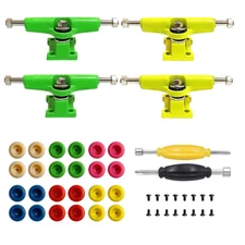 46Pcs 30mm Trucks & Wheel Screws Spanner 96mm Fingerboard Skateboard Accessories