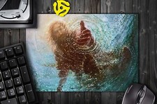 Jesus Christ Helping Hands 1 Christian Cross Mouse Pad Mousepad Office Desk