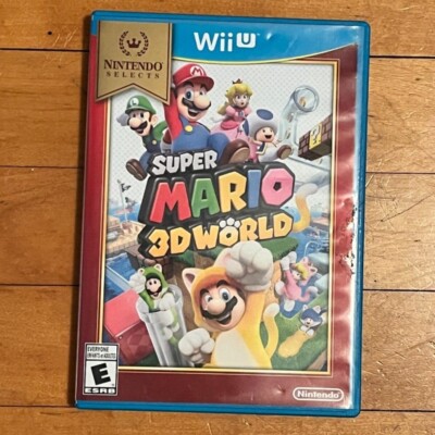 Super Mario 3D World (Nintendo Wii U, 2016) Authentic, Tested & Working