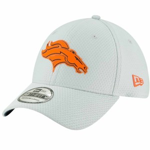 grey broncos hat