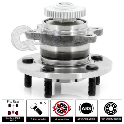 [REAR(Qty.1)] New Wheel Hub Assembly Replacement For 2006-2010 Hyundai Azera FWD