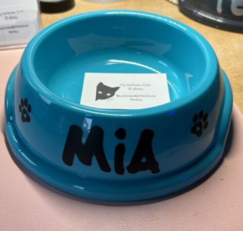 New Personalised Design Large 6” Dog/Puppy Feeding Bowl. Choice Of 3 Colours - Picture 6 of 6