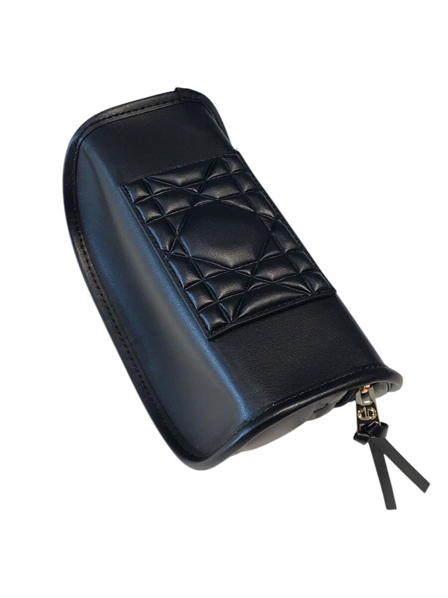 Dior Cannage X-Large black sunglasses zipper Set Case Cloth Dior Cannage X-Large black sunglasses zipper Set Case Cloth